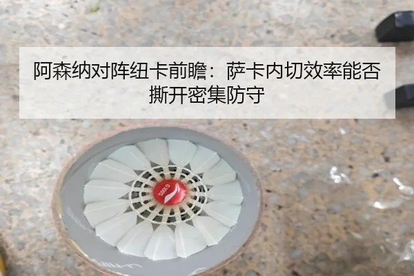 阿森纳对阵纽卡前瞻：萨卡内切效率能否撕开密集防守